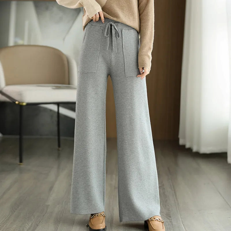 Isabella's Ademend Wol Sweatpants