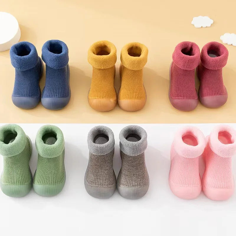 Andi's Cozy First Walkers - Scarpe slip-on invernali per neonati (0-4 anni)