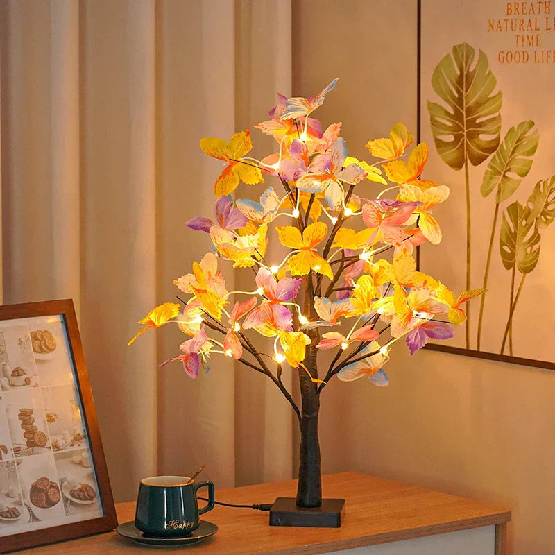 GlowBonsai – LED-Baum-Kunstlampe für Schlafzimmer und Party