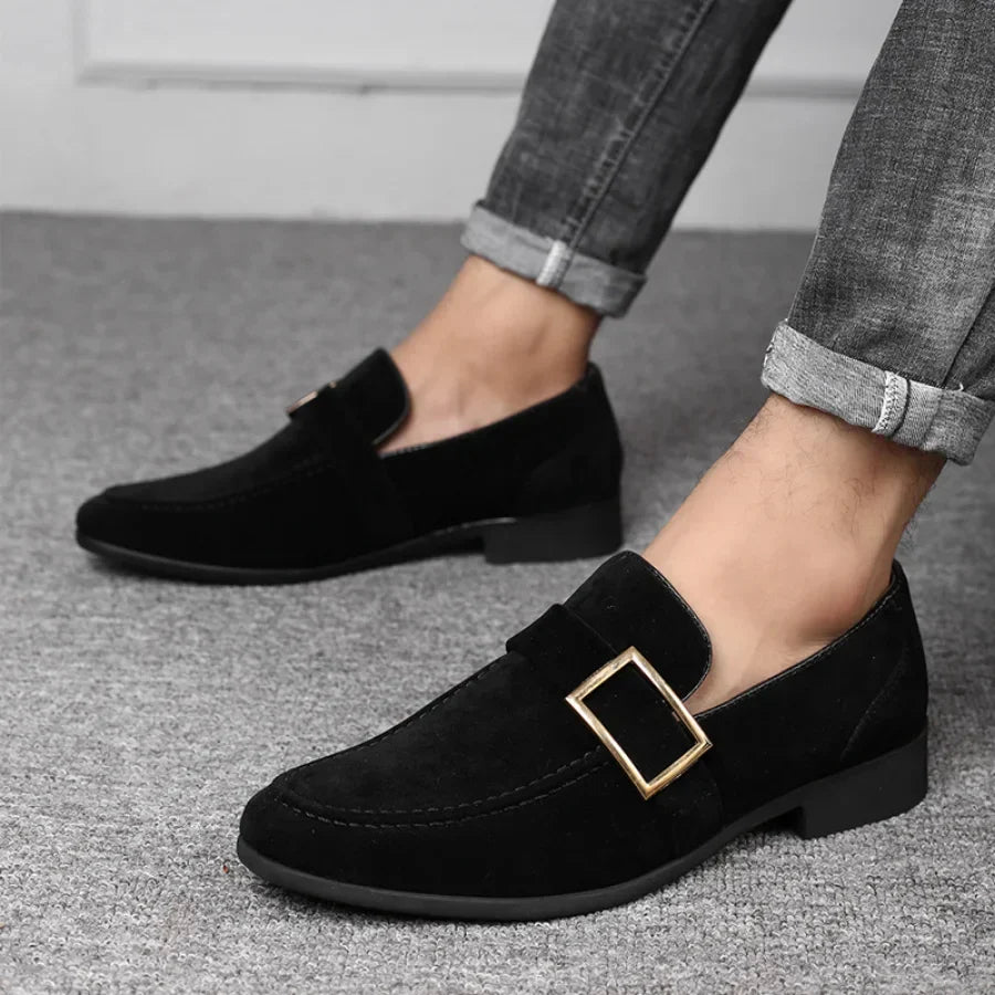 Vincenzo suede loafers