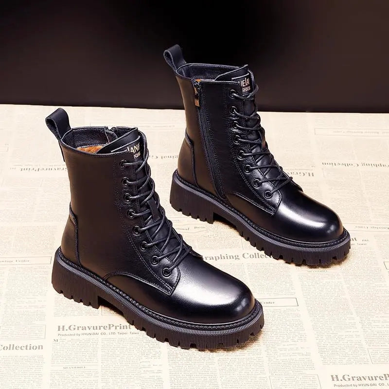 Hera | Elegant Black Winter Boots