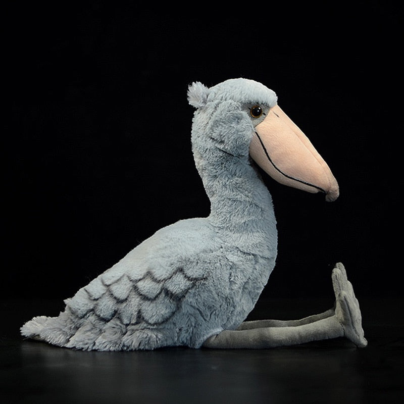 Hračkářský měkký plyšový pták shoebill