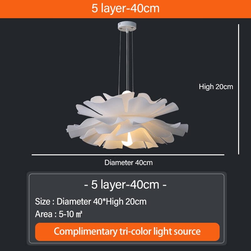 Ciondolo a forma di fiore di nuvola