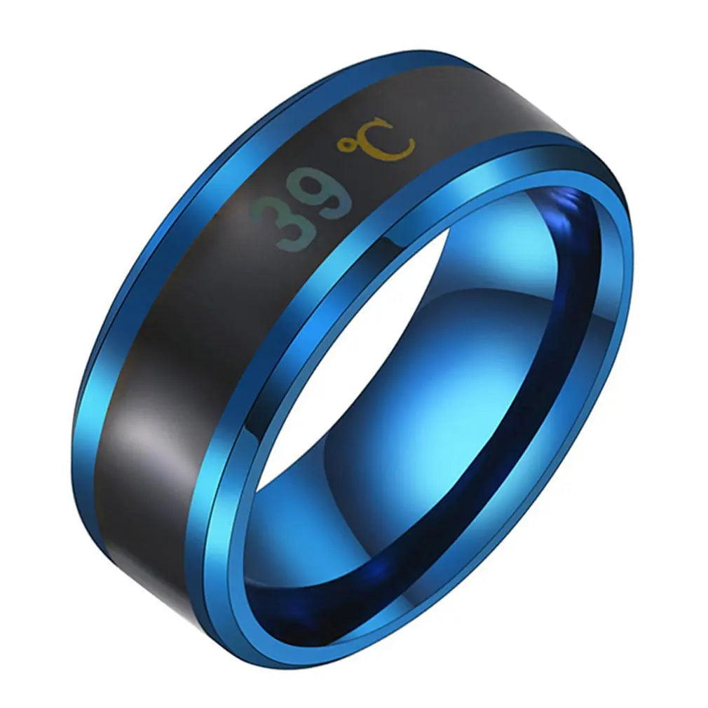 Tactile Ring with Temperature Display