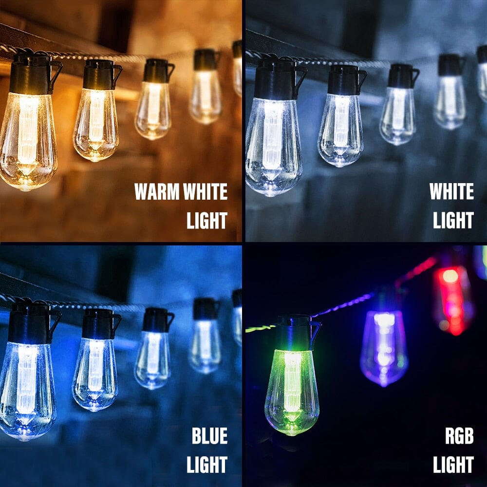 Vrimlo LED Solar String Lights