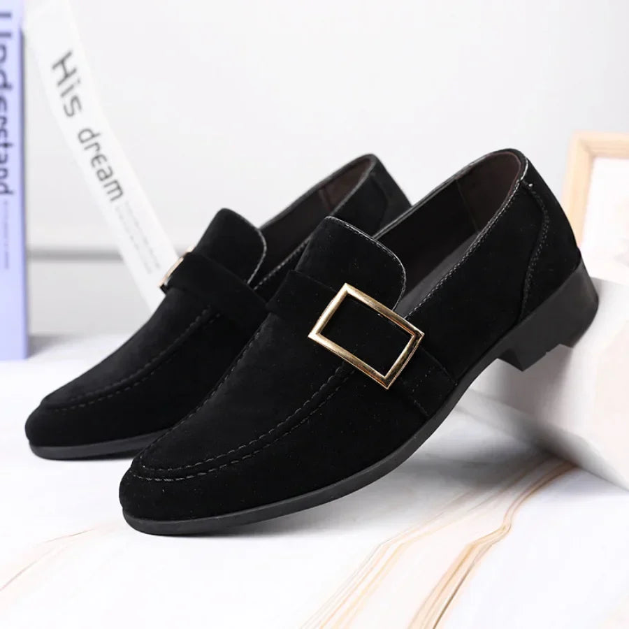 Vincenzo suede loafers