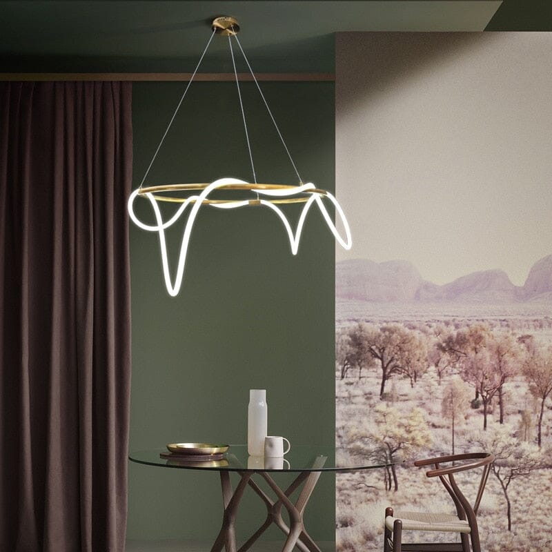 The Soran Swirl Chandelier