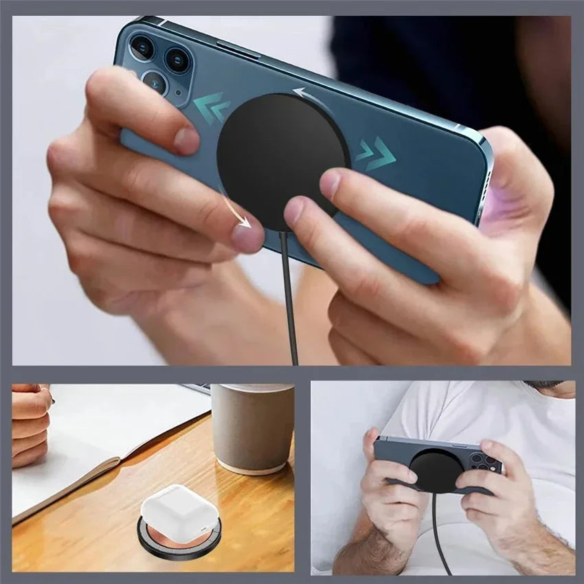 Portable - Wireless Magnetic Charger 100W for iPhone and AirPods with Fast Charging PD