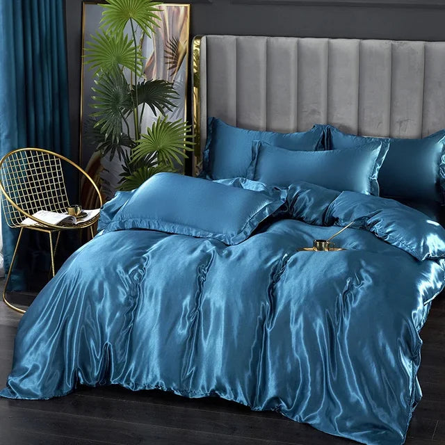 Silk Satin Bedding Set