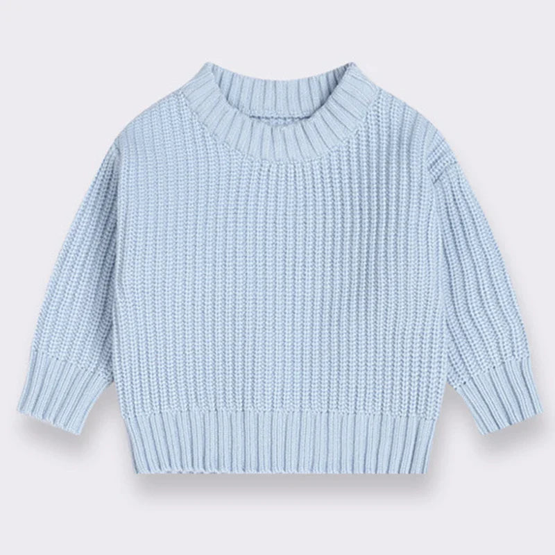 Aliyah's Snug Knit Baby Sweater - Unisex-tröja för höst och vinter