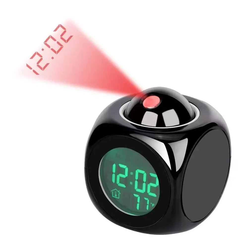 SnoozeMaster – Multifunctional Digital Clock with Projection and Alarm