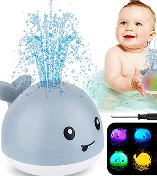 Bath Buddies™ - Prachtig van kleur veranderend badspeelgoed - Badende walvis