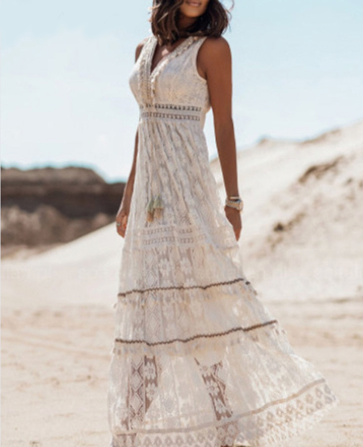 Cleotena™ - Vestido elegante em estilo boho