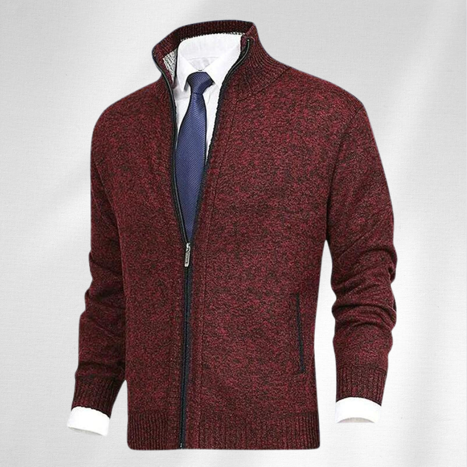 Tony - Stylish business cardigan sweater for men