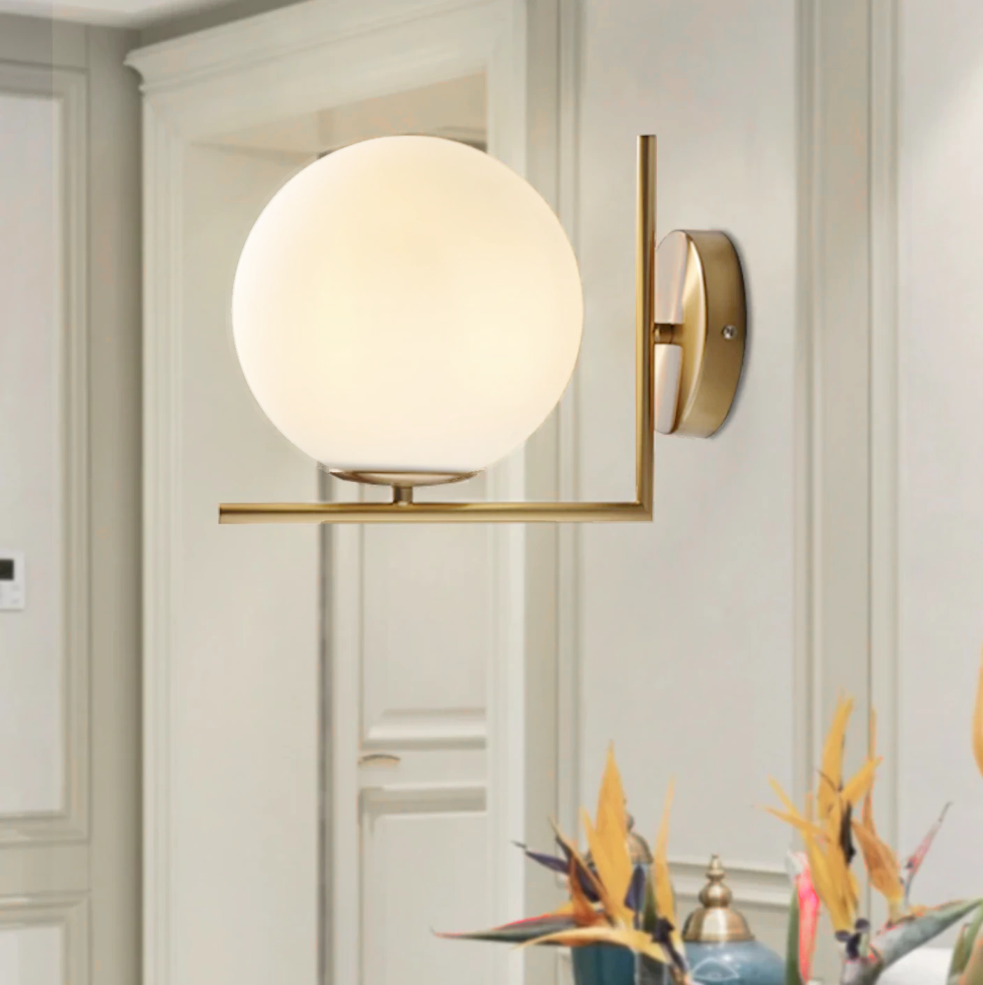 Ball of Light Wall Sconce