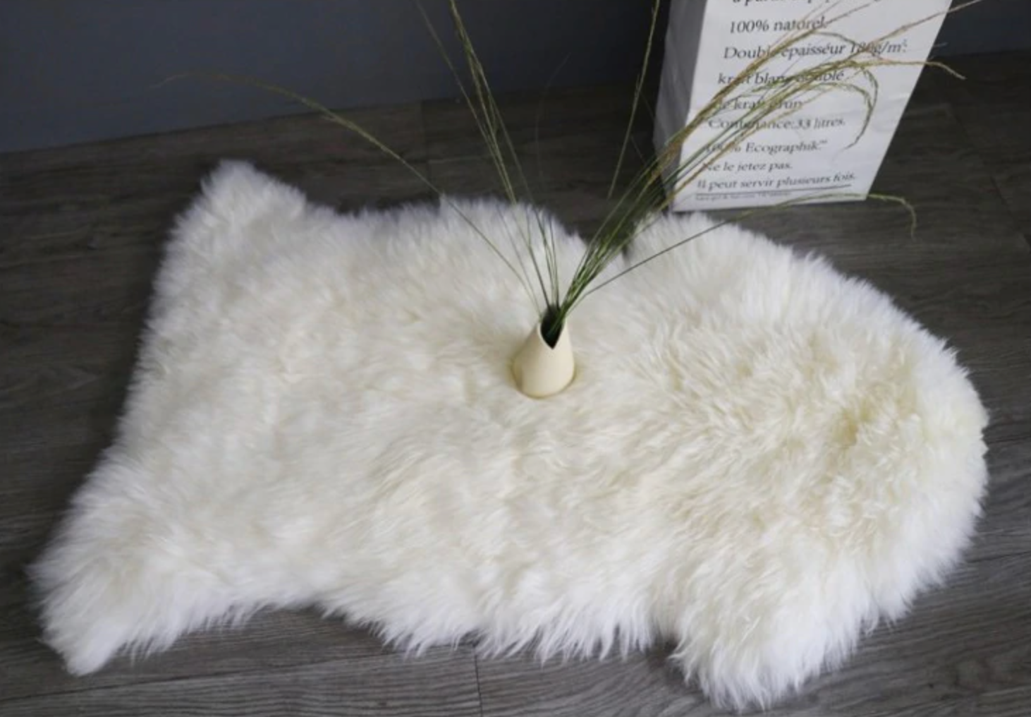 Faux Fur Sheepskin Pläd & Matta