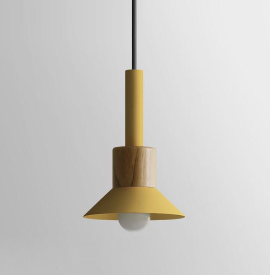 Astrid Metal & Wood Pendant Lights