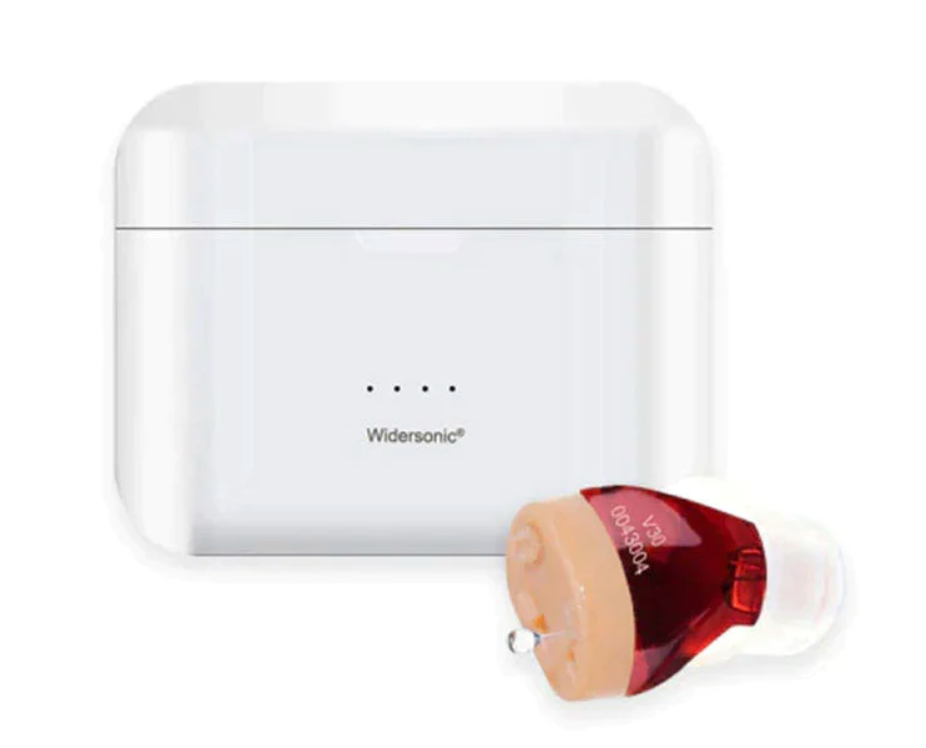 Rechargeable & Invisible Hearing Aids Pair