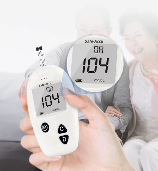 Anwen Blood Glucose Meter Kit – Exakt diabetestestare med remsor och lansetter