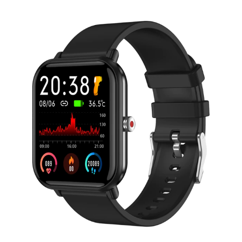 2024 Blood Pressure Monitor Wrist Face Sport Waterproof Blood Pressure Smart Watch For Android iOS