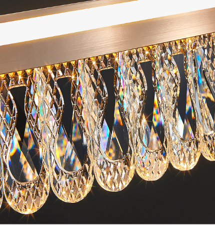 Luxury Droplet Ring Chandelier