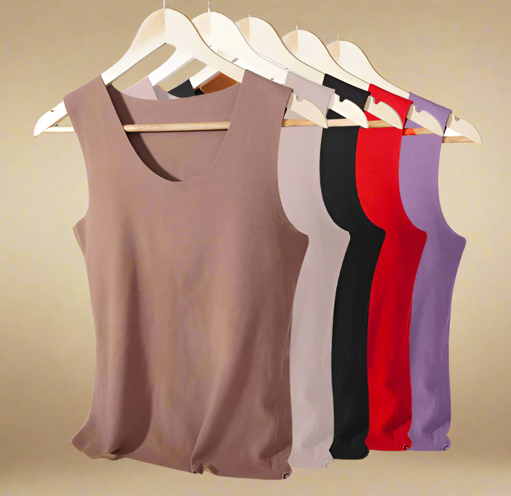 Women's Cozy Winter Warm Underwear - Thermal Inner Wear Vest XL-3XL