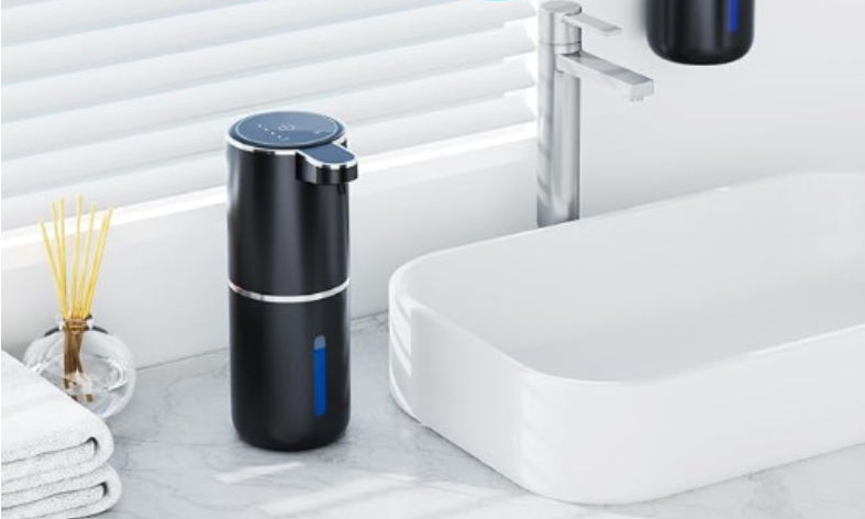 Zai Xiao 380ML Automatic Foam Soap Dispenser - Smart Touchless Bathroom Machine with USB Charging