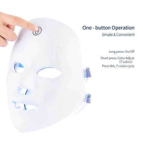 Heating mask for quick pain relief | Red light therapy