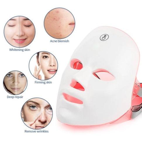 Heating mask for quick pain relief | Red light therapy