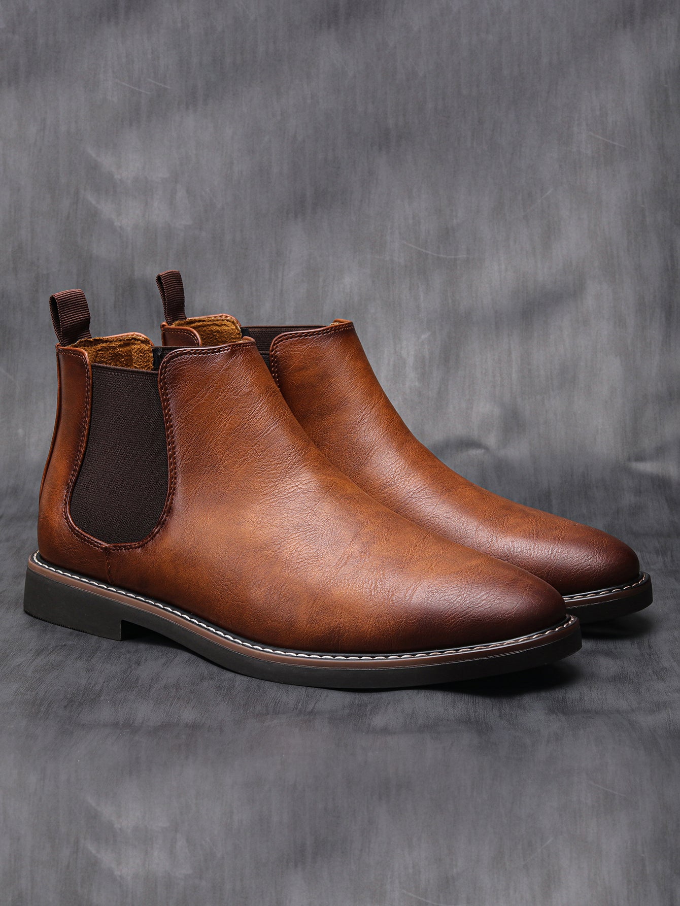 Paul: Retro-Chelsea-Stiefel – bequeme, handgefertigte Modeschuhe | Winter&Herbst