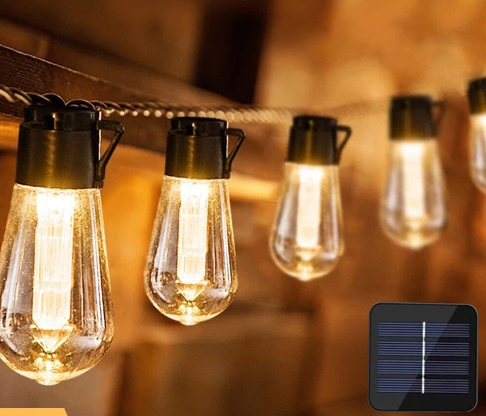 Vrimlo LED Solar String Lights