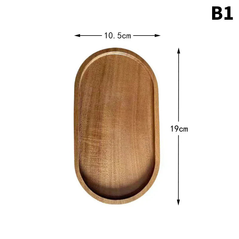 Trosset houten dienblad