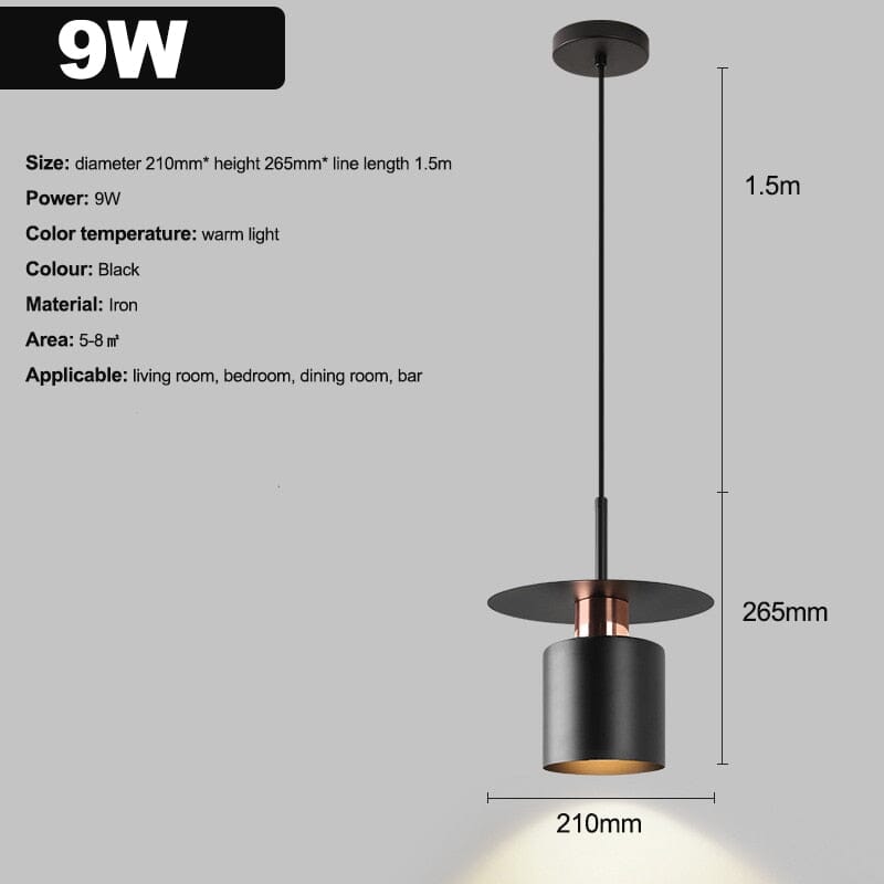 Suspension LED nordique