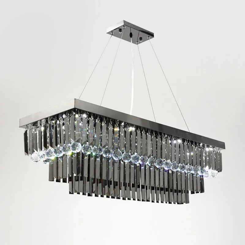 Katie Black Crystal Chandelier