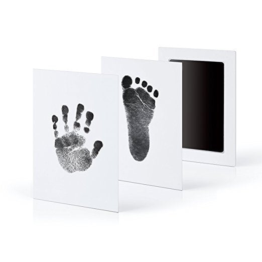 Baby Handprint Kit™ - Un souvenir unique de votre bébé - kit d'empreintes de mains