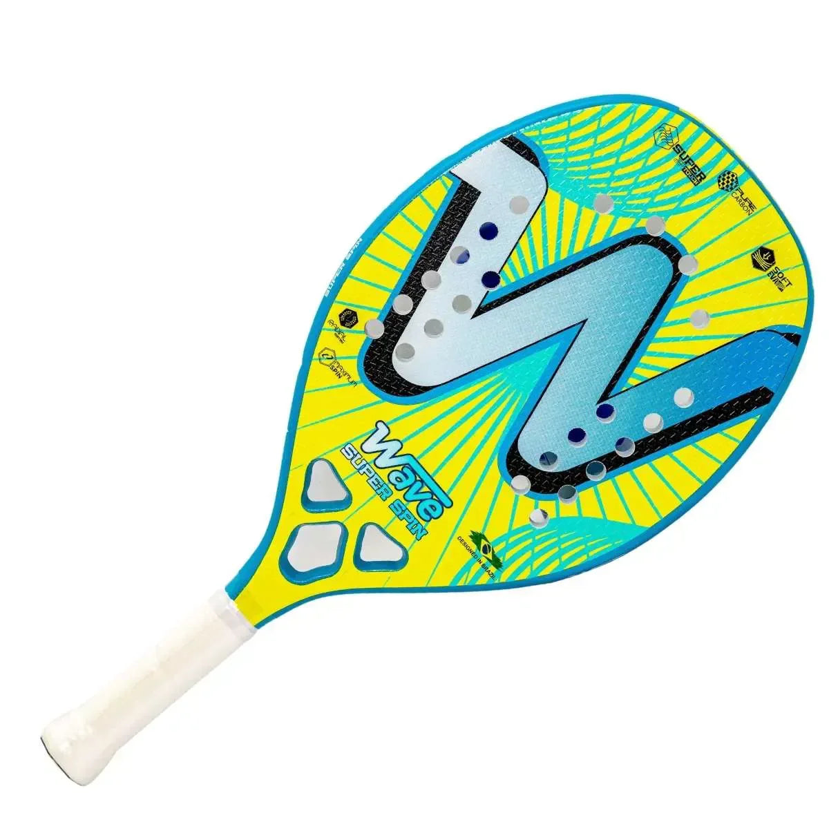 SpinMaster Wave - Beach Tennis Racket van Carbon