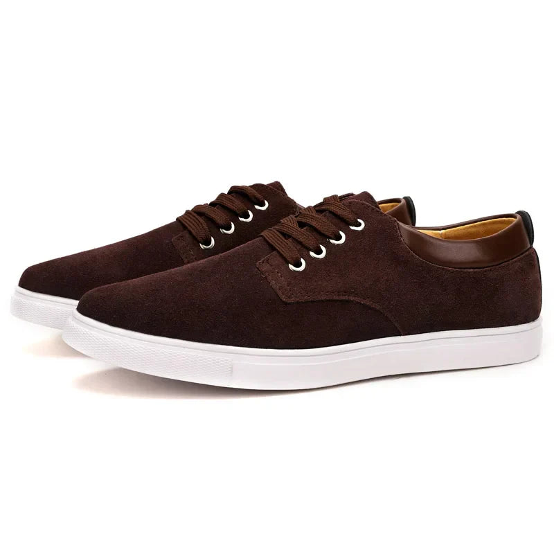 Genuine Suede Leather Sneaker