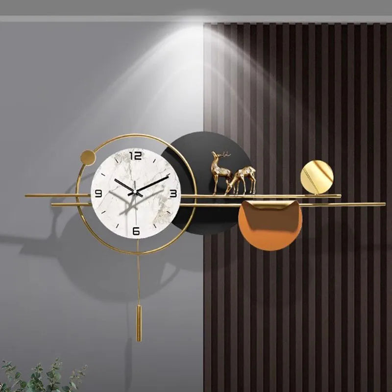 Horloge murale design nordique