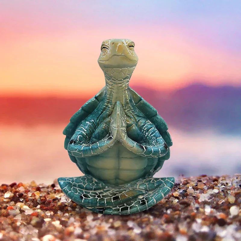 Vrimlo® Yoga Sea Turtle Figurines