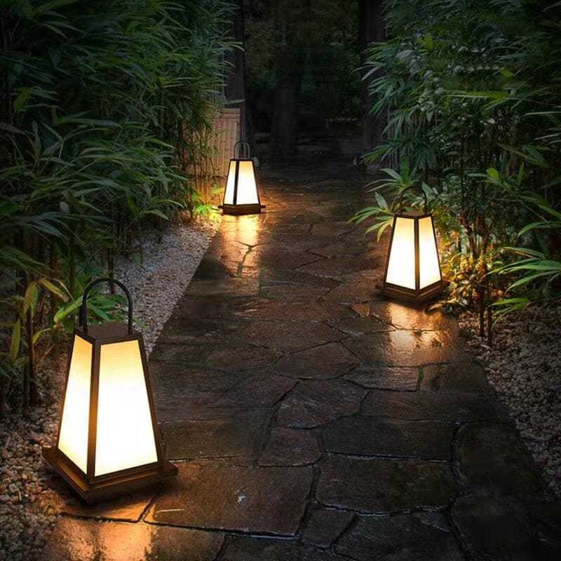 Luz LED Portátil Retro Jardim