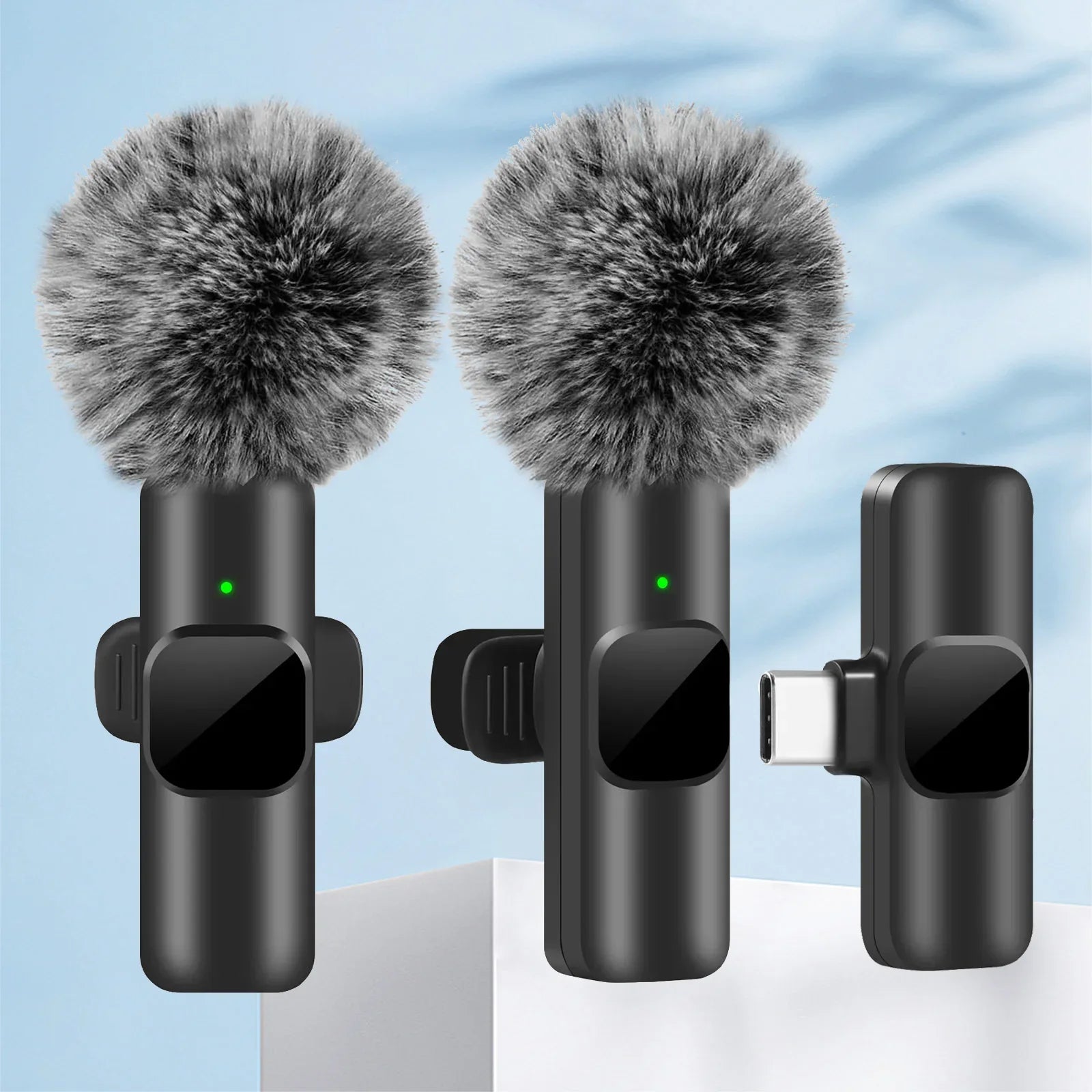 EchoPro Wireless Lavalier Mic – For iPhone, Android og Live Streaming