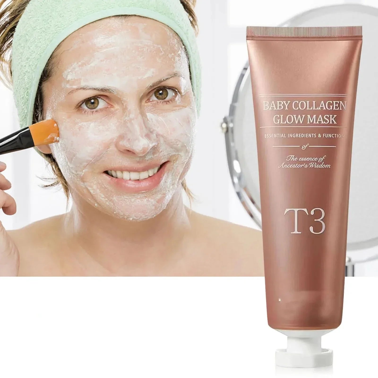 ÉclatCollagen - Peel Off Mask for en strålende hudfarge