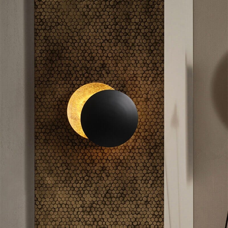 Vintage moon wall lamp