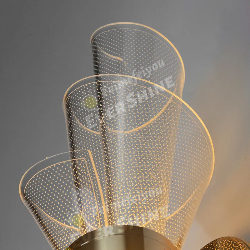 Nordic Spiral - Lampada da parete a LED dal design scandinavo