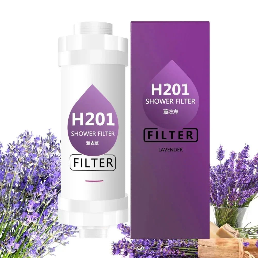 Filtro Doccia Aromatico AromaGlow - Addolcitore per Capelli e Pelle