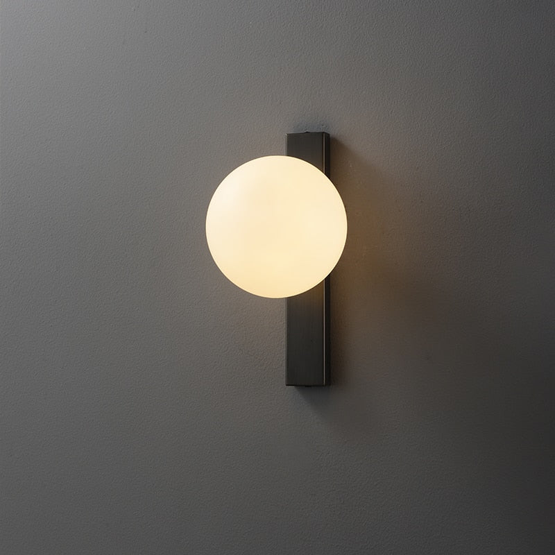 TML Darime - Simple Copper Estiluz Circ LED Wall Sconce