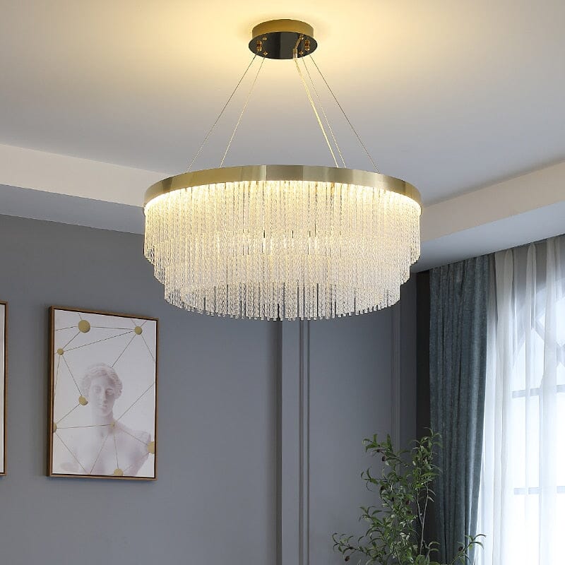 Chandelier en cristal Fleur