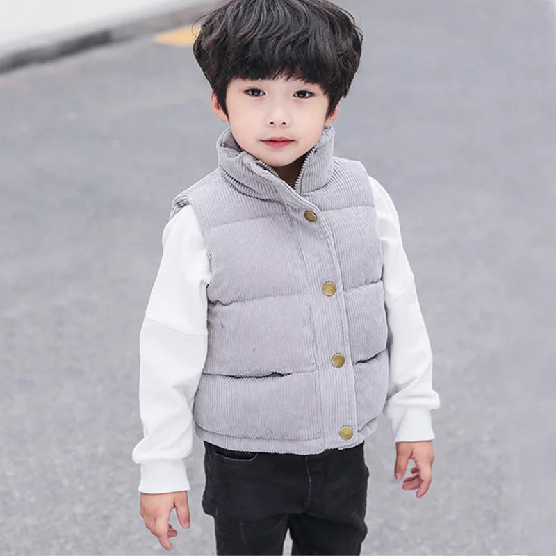 Milo’s Winter Warmth Vest for children