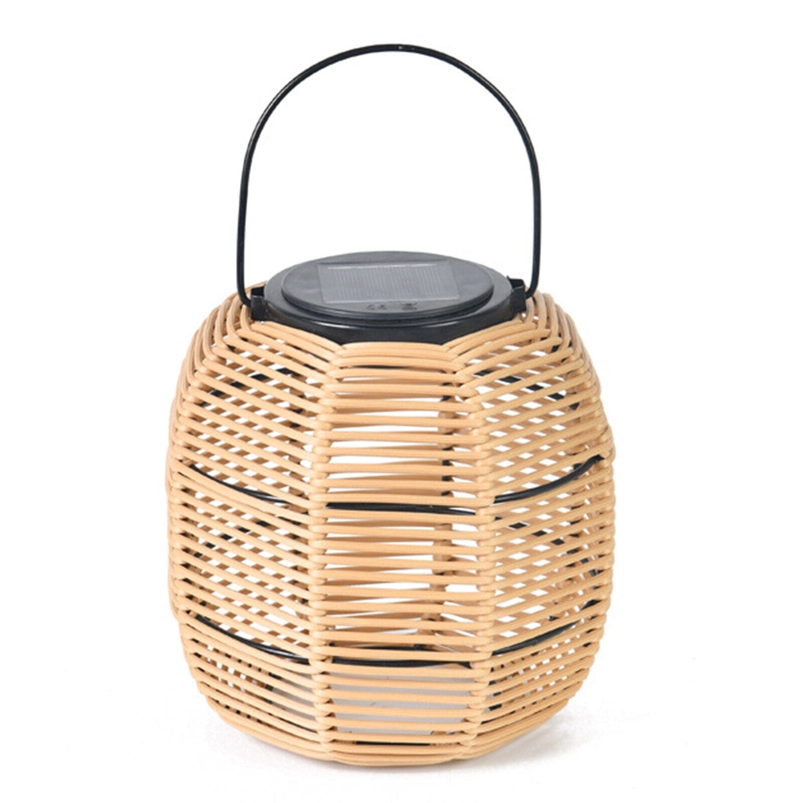 Rattan Yard Lantern Basket