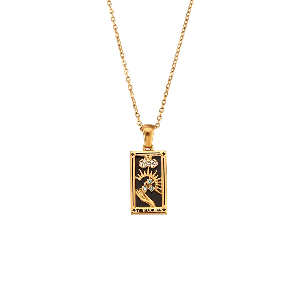 Tarot Card Necklace